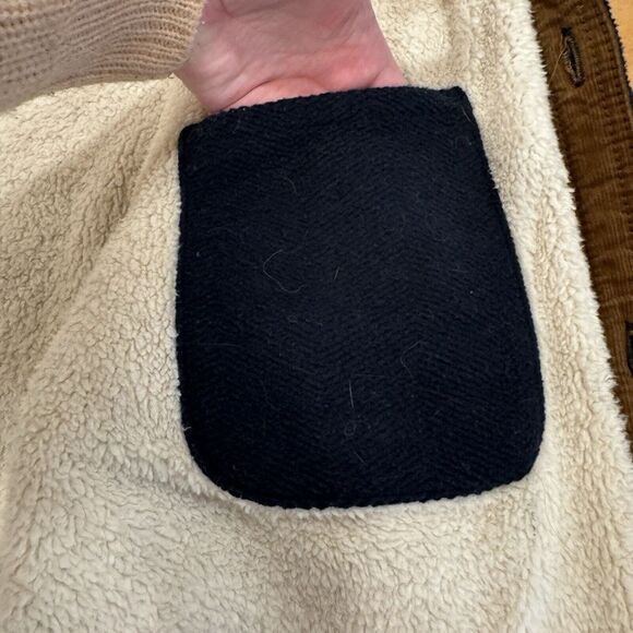 Jachs New York Men's Wool Blend Sherpa Lined Shirt Jacket Navy Blue XL - Picture 13 of 14